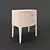 ROMA Bedside Table by Fratelli Barri 3D model small image 2