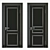 Timeless Elegance: Classic Interior Doors 3D model small image 3