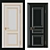 Elegant Classic Interior Doors 3D model small image 1