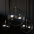 Globe Glass Pendant Mobile 3D model small image 2