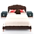 Enza Elagente Bed: Sleek and Stylish 3D model small image 3