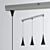 GOCCE Pendant Lamp: Stylish Loft Design 3D model small image 3
