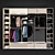 Spacious and Stylish Wardrobe 3D model small image 3