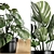 Exotic Monstera: Vertical Garden Collection 3D model small image 2