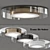 Soirée 3600 Ceiling Light: Elegant Illumination by Hind Rabii 3D model small image 1