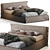 Lecomfort Gaucho Bed: Sleek and Stylish Sleep Solution 3D model small image 1