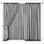 Elegant Window Drapes 3D model small image 2