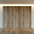 Wooden 3D Wall Panel with Metal Moldings 3D model small image 2