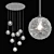 Modern Bari Lightstar Chandelier 3D model small image 2