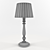 Modern Table Lamp: Polycount, Dimensions, 4k Textures 3D model small image 2