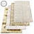 Modern Style Rugs Set 3D model small image 1