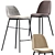 Sleek Bar Stool & Dining Chair 3D model small image 2