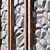 Rustic Stone Wall Frame 3D model small image 2