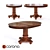 CAYMAN Kitchen Table Set - Stylish and Functional 3D model small image 1