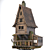 Medieval Fantasy House 3D Model 3D model small image 5