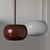 Elegant Pebble Pendant Light 3D model small image 2