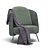 Elegant Lucia Armchair by Ditre Italia 3D model small image 3