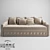 Aurora Sofa Bed: Versatile Comfort 3D model small image 1