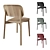 Hay Soft Edge 12: Stylish Oak Chair 3D model small image 3