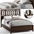 Zaragoza Deluxe Queen Bed 3D model small image 1