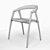 Sculptural Wooden Chair: DC09 3D model small image 3