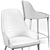 Modani Gray Alpine Chair: Sleek and Stylish Seating 3D model small image 3