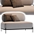 Pawai: Stylish and Compact Sofa 3D model small image 3