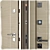 Modern Entrance Metal Door Malena 3D model small image 2