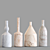 Timeless Beauty: Morandi-inspired Decorative Bottles 3D model small image 2