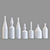 Timeless Beauty: Morandi-inspired Decorative Bottles 3D model small image 3