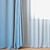 Elegant Curtain Set | ROHI Credo | Two Colors 3D model small image 2