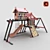 Cabin Playground: Fun with a loft 3D model small image 1