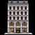 Parisian Façade: Charming Building with IES Lighting 3D model small image 2