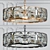 Crystal Loft Chandelier - Rh Harlow 3D model small image 1