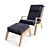  Skagen Outdoor Deck Chair: Ready for V-Ray & Corona 3D model small image 1