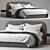 Sophie Queen Size Bed - Modern Design & Superior Comfort 3D model small image 1