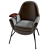 Sleek and Stylish: S 830 by Thonet 3D model small image 1