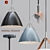 Sleek OPI Pendant Light 3D model small image 1