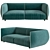 MIA Sofas: Unmatched Elegance 3D model small image 1