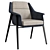 Elegant Comfort: Minotti Armchair 3D model small image 1