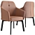 Luxury Leather DS 279 Chair 3D model small image 1