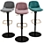 Beso Stool: Modern Seating Solution 3D model small image 1