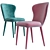 SANTORINI Chair: Ultimate Seating Elegance 3D model small image 1