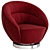 Futuristic Swivel Chair KARE 3D model small image 1