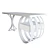 "Genesis" Writing Desk - Elegant & Durable 3D model small image 3