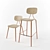 Modern Reece Barstool: Grand Rapids Chair Co. 3D model small image 1