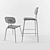 Modern Reece Barstool: Grand Rapids Chair Co. 3D model small image 3