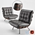 Elegant Costela Tacchini Armchair 3D model small image 2