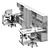 Modernize Your Workspace with Herman Miller Canvas 3D model small image 3