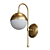 Title: Ball Wall Lamp - Elegant Illumination for Any Interior 3D model small image 2